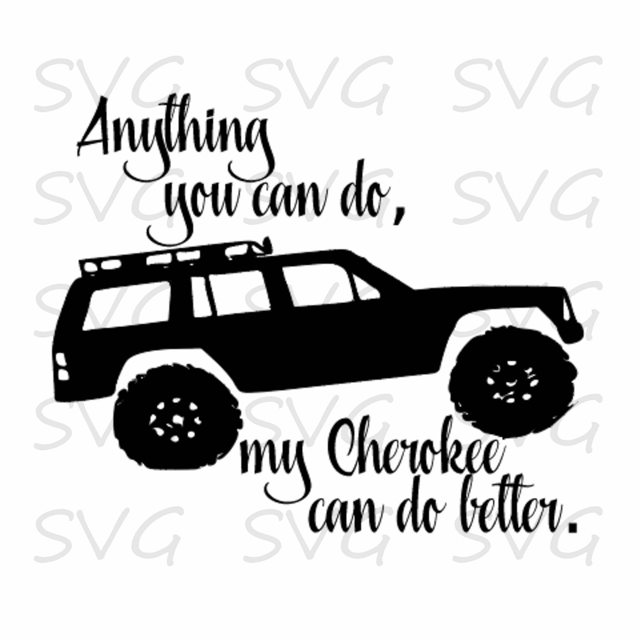 Free Svg File Download Jeep Cherokee - cleverpanel